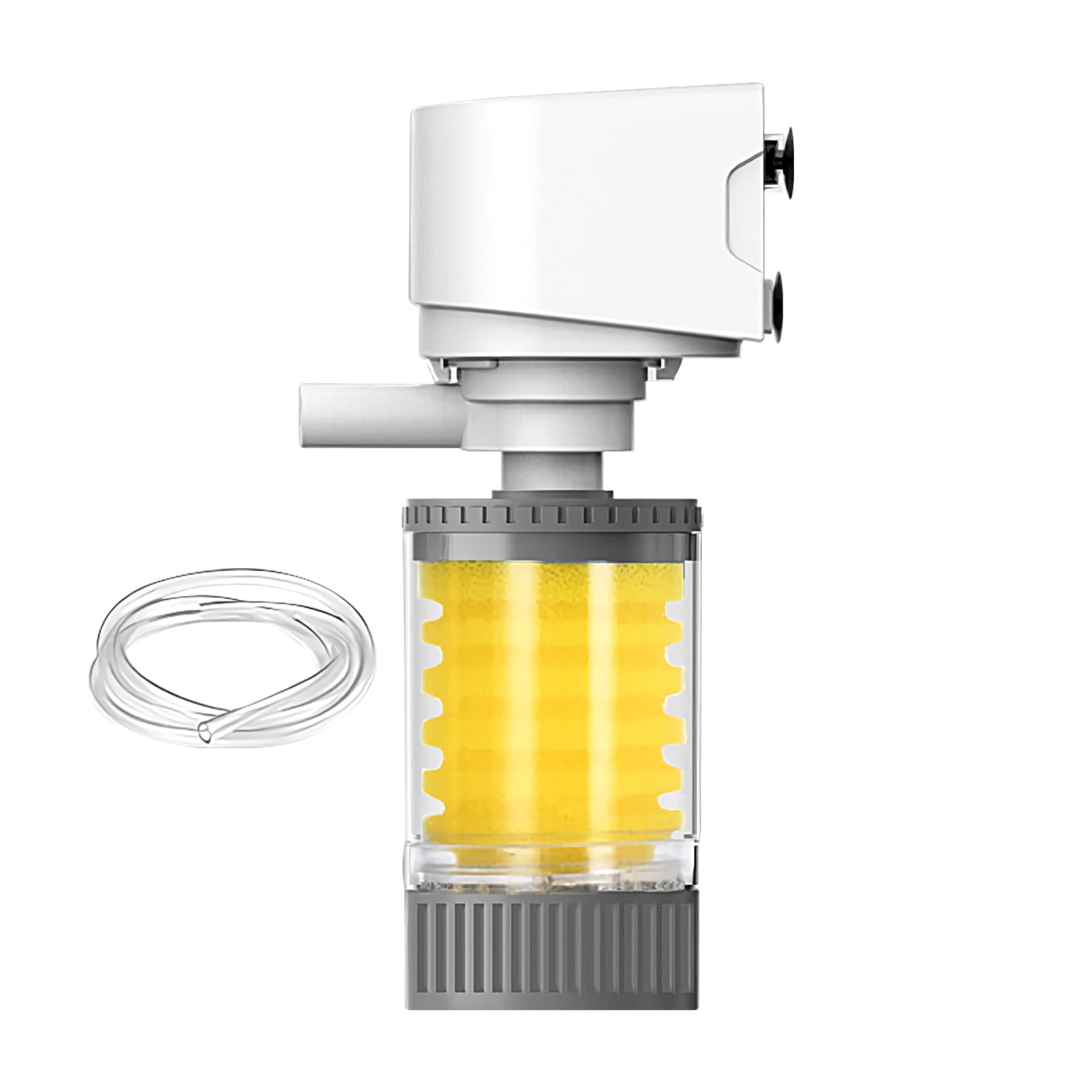 Fish Tank Filter | Strong Strainer for Turtle Tank,Powerful Aerator Filter for Freshwater Betta Shrimp Aquarium Saltwater Reef Plant Algae Pond