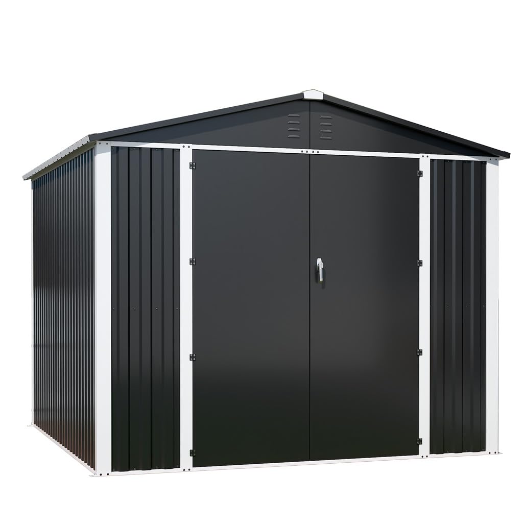 Amazon | 物置 大型 簡単組み立て GRESS メタルシェッド Amazon | 物置 大型 簡単組み立て GRESS メタルシェッド