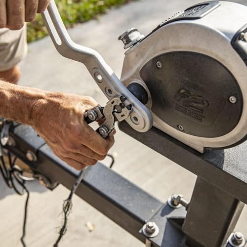 Image of Gerber Gear Dual-Force Multitool - Heavy Duty, Center Axis Driver, Blunt Nose Pliers with Saw, Wire Cutters, Bit Storage, and More - Multi