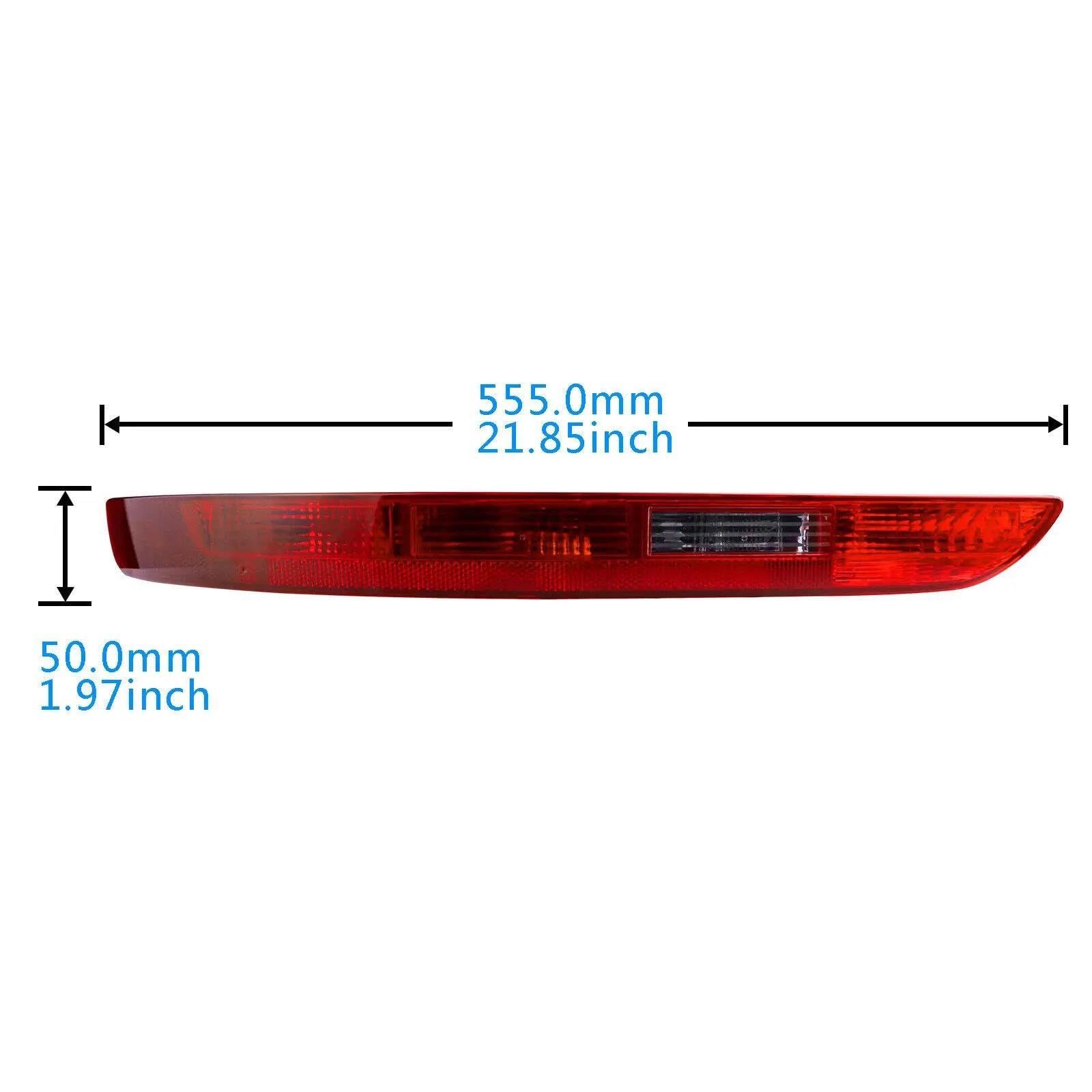 Genérico Luces Traseras Para Q5 8RB 2008-2017. Luz Trasera Izquierda Con Reflector, Luz De Marcha Atrás, Luz De Freno Y Luz Antiniebla. Accesorios. Conjunto Faro Trasero