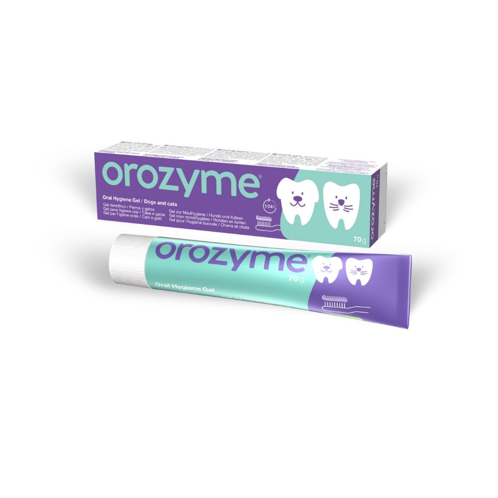 Gel buccodentaire Orozyme | Chiens & Chats | 2 x 70 g