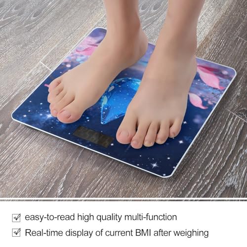 Báscula digital para baño con plataforma de vidrio templado miniatura 5