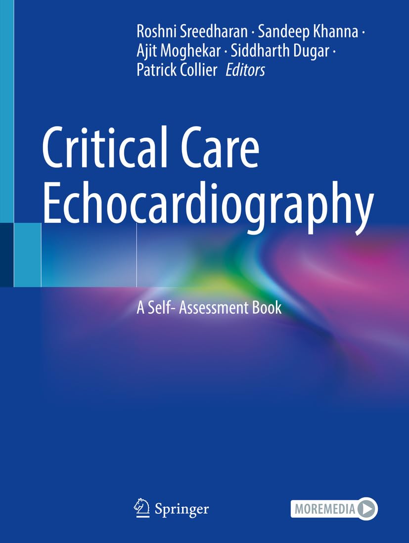 Critical Care Echocardiography: A Self- Assessment Book (English Edition)