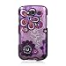 Galaxy S Blaze 4G Case, Dreamwireless Violet Rubberized Hard Snap-in Case Cover With Diamond For Samsung Galaxy S Blaze 4G SGH-T769 (T-Mobile), Purple