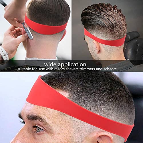 Bebeeco Modelo de barbear de decote, guia de corte de cabelo, gola curvada, modelo de barbear de sil