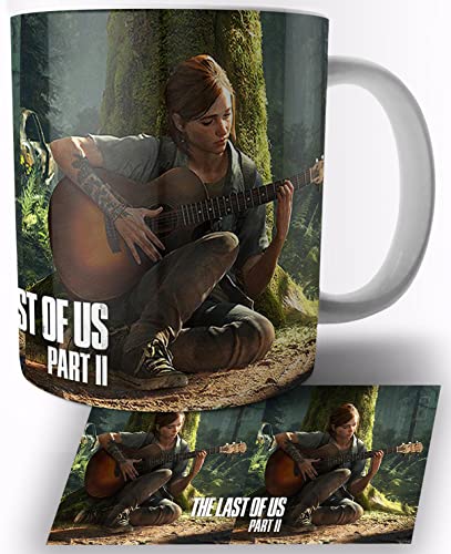 The Last of Us Part 2 Ellie C Taza de Ceramica Blanca 325ml Mug