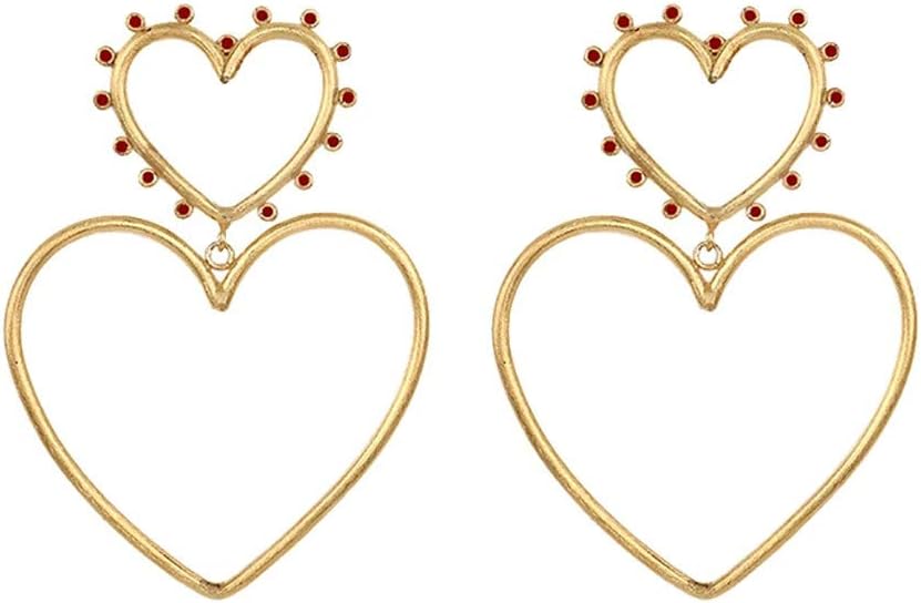 Long Drop Earrings Dripping Gift Jewelry Creative Vintage Large Open Lady Earring Handmade