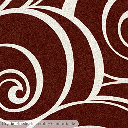Tapis de sol circulaire motif de cercle géométrique 80cm à haute adhérence au sol - 7
