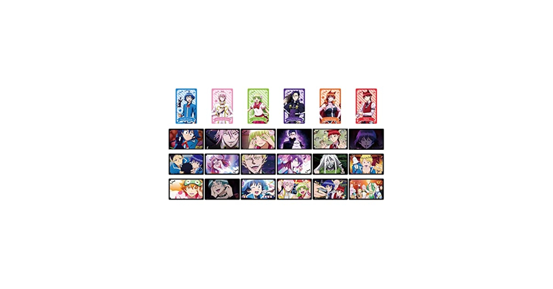 魔入りました！入間くん はなびより 花景の湯 特典チケット風クリアカード 全9種 魔入りました！入間くん はなびより 特典 チケット風クリア