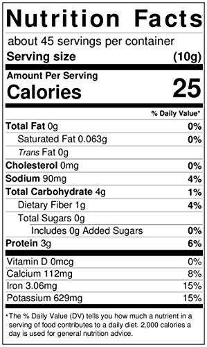 Iya Foods Pure Spinach Powder 1 lb. Pure, All Natural, Non-GMO, Gluten Free, Nothing Artificial Added. Made 100% from Freshly Harvested Spinach