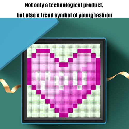 Affichage d'art de pixel programmable LED 64x64 avec contrôle d'application et modèle de texte - 7