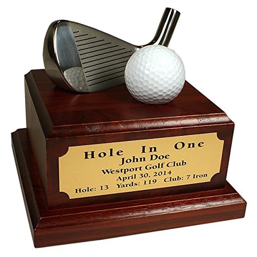 Golf Hole-In-One Desktop Display