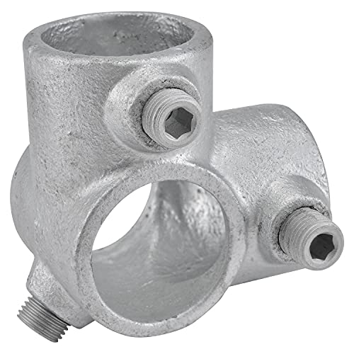 Global Industrial 1-1/2" Size 90 Degree Two Socket Tee Pipe Fitting (1.94" Fitting I.D.)