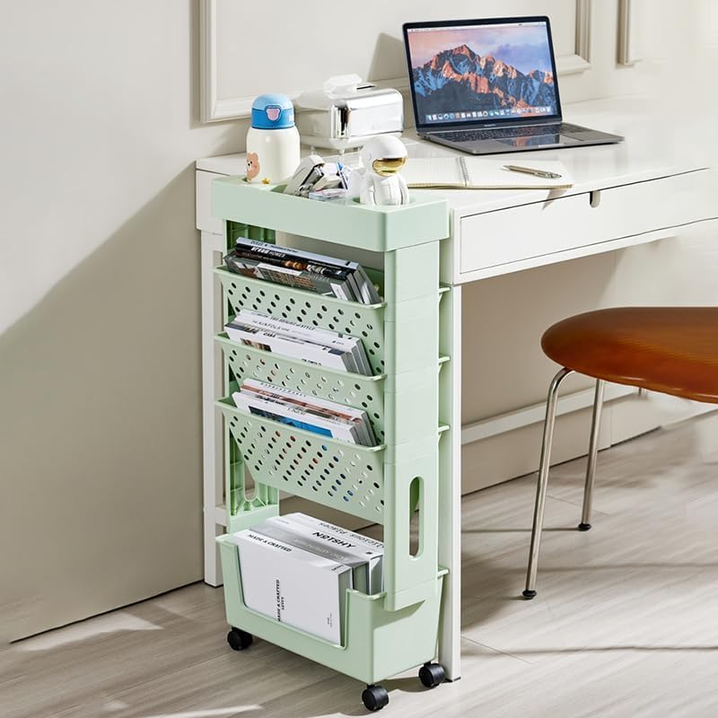 DEVAISE ブラックデスク用ワゴン DEVAISE デスクワゴン A4対応 幅390