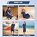 Pameil Badeponcho Damen& Herren,Poncho Handtuch,Mikrofaser-Surf Poncho, Badeponcho Handtuch, aus Mikrofaser auch als Umkleidehilfe Strand (Medium)