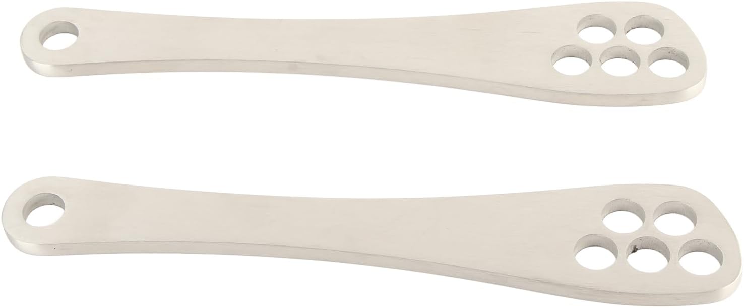 STAINLESS STEEL REAR LOWERING LINK KIT MOTORCYCLE ACCESSORIES Z 250 300 750 800 1000 PERFECT SETTING SMALL RIDERS WIRE DRAWING