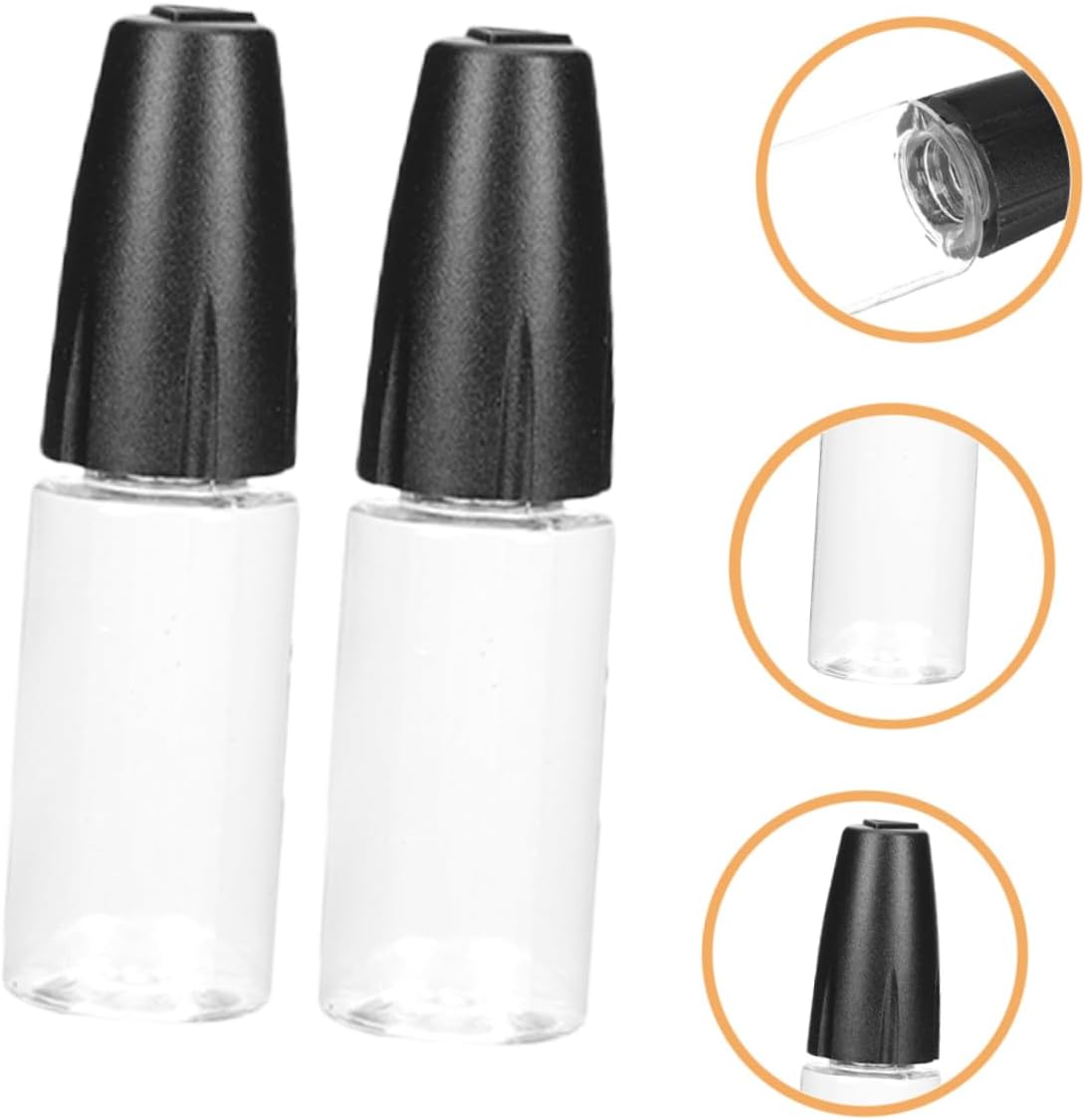 PRETYZOOM 4sets 10ml Needle Bottle Applicator Fine Tip Squeeze Bottle Essential Oil Dispenser Tool 10pcs*4