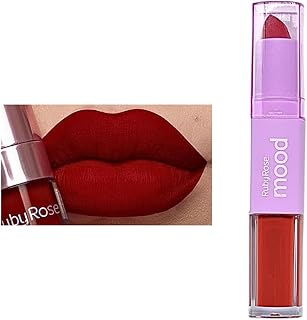 Batom Duo Matte Mood CM04 HB86144 Ruby Rose