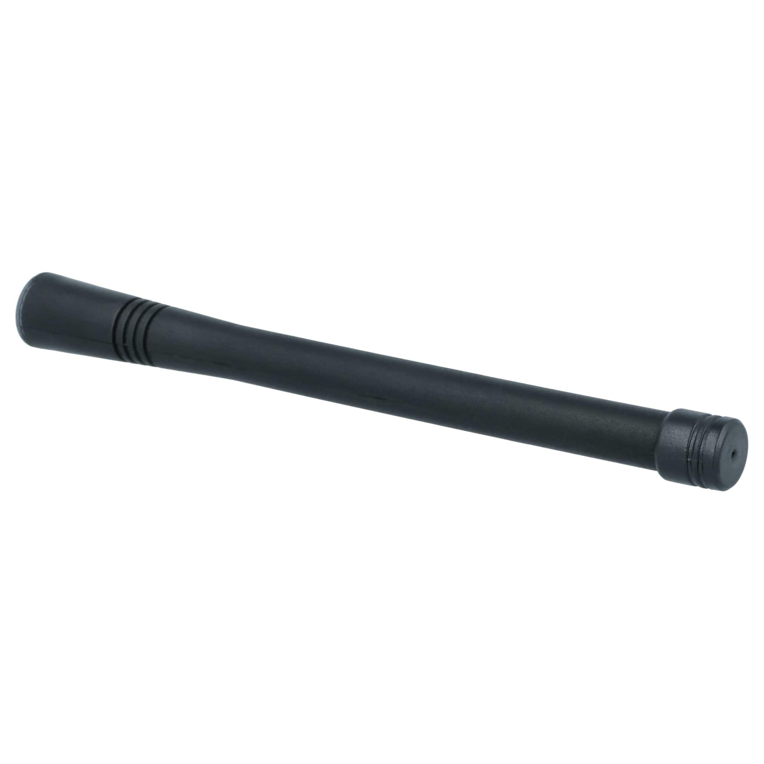 vhbw Antena kompatybilna z Motorola HT600, P200, P210, HT50, P100, PR400, HT750, P1225, PR860, HT1550XLS, P10, P50 radiotelefon - 15 cm, czarna