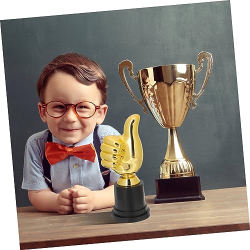 PRETYZOOM 1 Conjunto Troféu Medalha Conjunto Troféus De Copos Crianças Troféu De Esportes Medalhas D