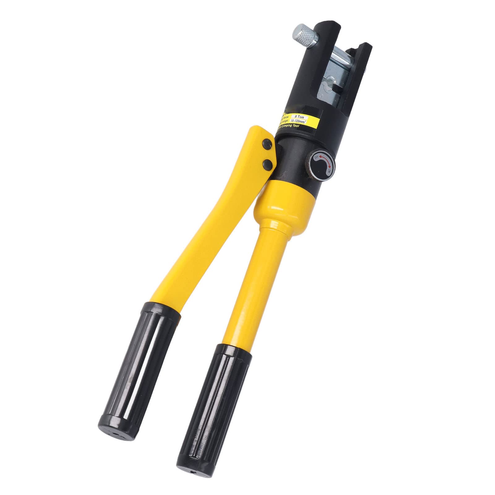 Fafeicy Zestaw Szczypiec Hydraulicznych 8T, Zaciskarka do Kabli 10-120mm² z
