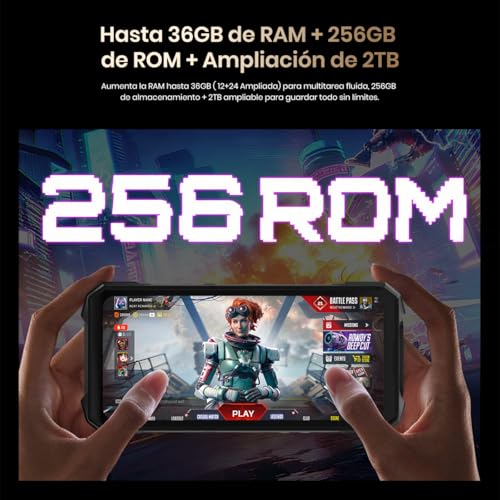 Image of FOSSIBOT F115 Ultra Android 16 36GB+256GB+2TB 20000mAh /33W Rugged Phone with 64MP Ultra Long-Range Night Vision, Thermal Imaging, 1200m Rangefinder, 6.78 inch 120Hz FHD+ Display, 2026 Black