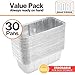 DOBI 2LB Loaf Pans (30 Pack) - Extra Strong Disposable Aluminum Foil Bread Pans for Baking, Standard Size Tins, Great for Homemade Bread, Side dishes, and Lasagna. Size: 8 1/2