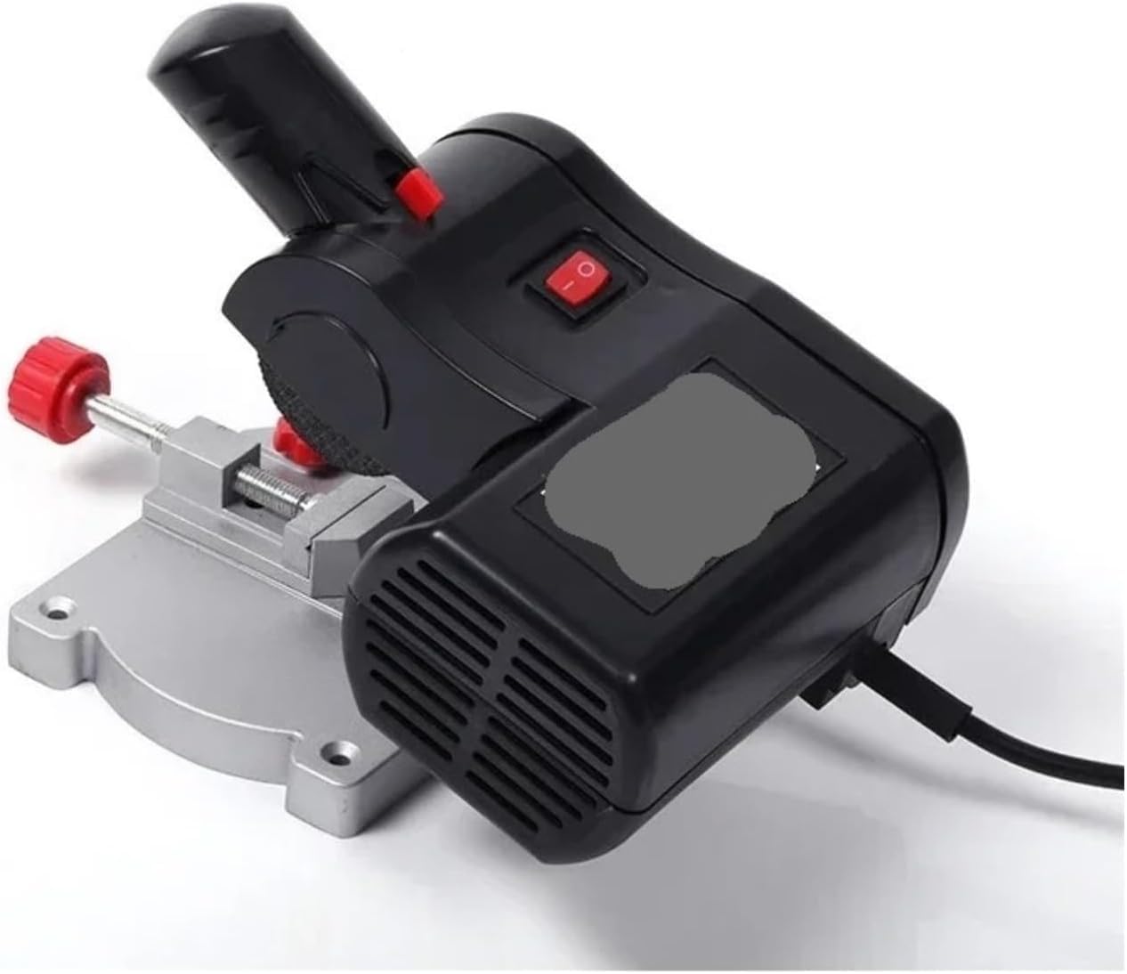 Sega da banco elettrica con taglio obliquo per metallo, legno e alluminio, strumento portatile per la lavorazione del legno fai-da-te.