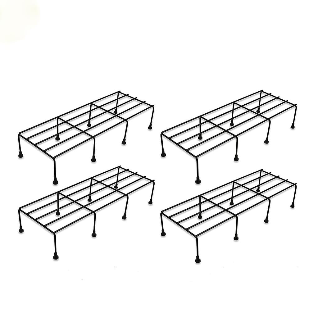 EASY HOME Garden Stand Black Metal Planter Stand for Outdoor and Indoor Plants for Home, Office and Garden Balcony Living Room Plant Stand (Pack of 4, 24 Inches) (B09DPLV2F7) Amazon Price History, Amazon Price Tracker