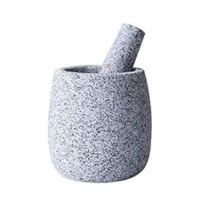 Gajyfcl DE24 Unpolished Granite Spice Grinder