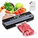 obecilc Sellador al vacío, 65 kPa de potencia de succión de precisión, sellador de alimentos 7 en 1 con 10 bolsas de vacío y cortador integrado, modo seco y húmedo, ideal para cocina, restaurante...