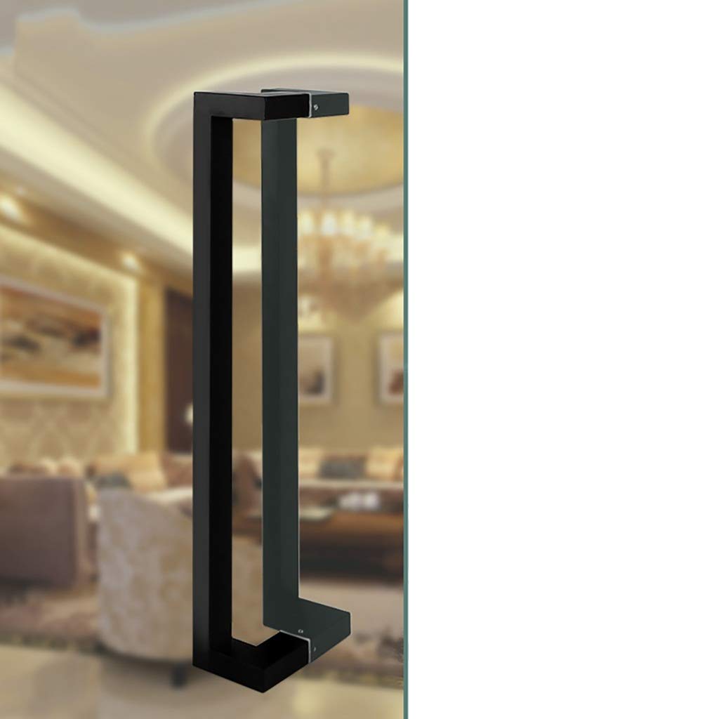 Poignée de porte commerciale robuste inox 600 mm pour éviter le jeu mécanique