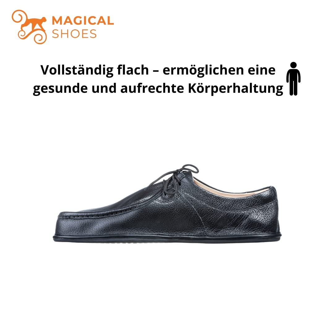 Magical Shoes Scarpe a Piedi Nudi para Donne & Uomini, Scarpe in Pelle Leggere, Mocassino Ultraleggere, Scarpe Minimaliste Traspiranti, Scarpe Basse, Barefoot Shoes, Cameron