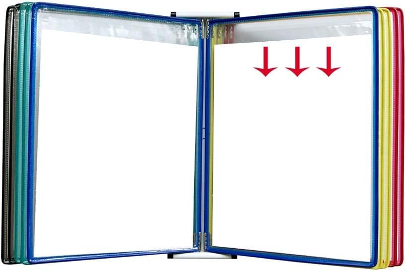 Dokumentenmappe， An der Wand montierter Aktenhalter, Flipchart-Ständer A4, an der Wand montierter Aktenhalter