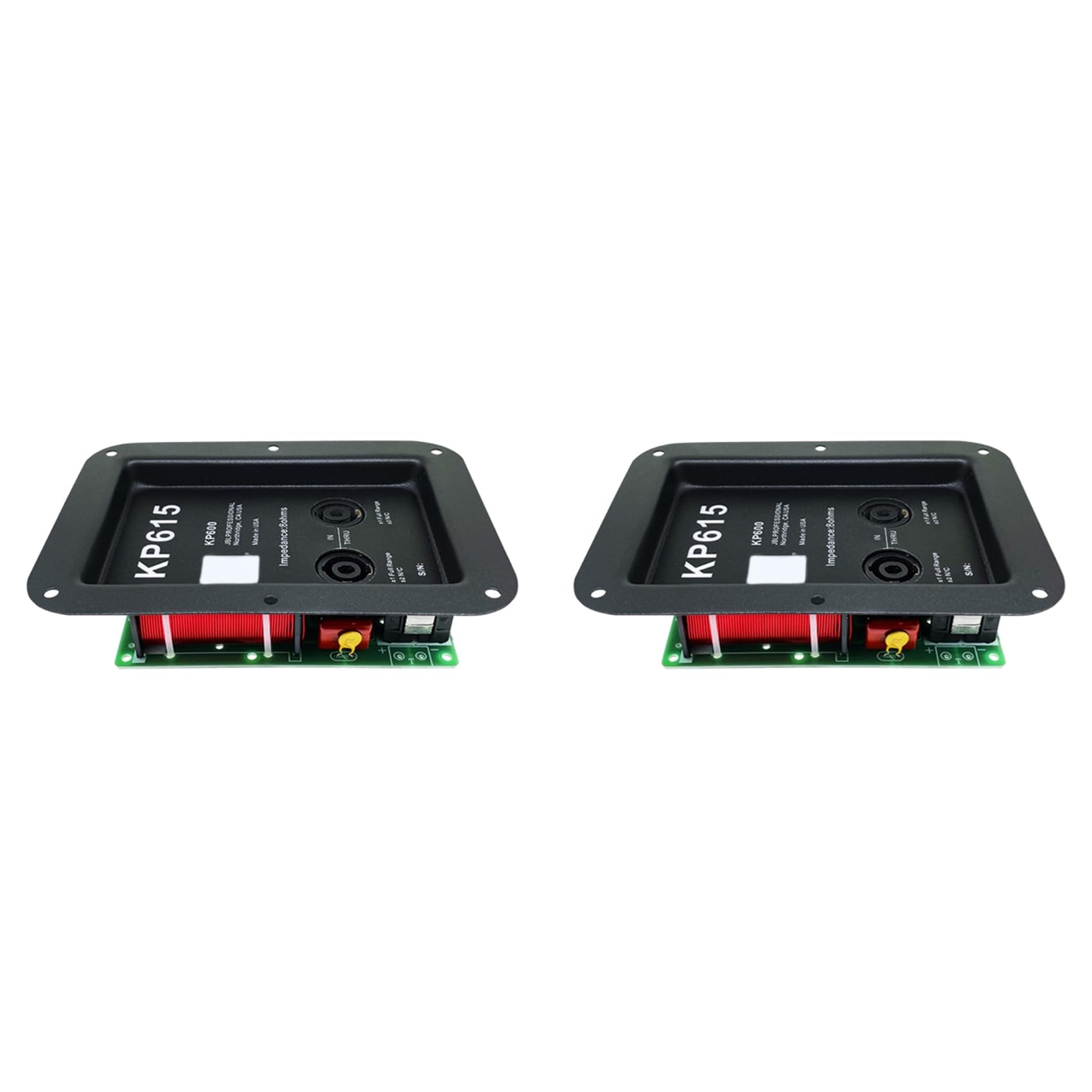 2X Diviseur Audio 2 Voies Module Diviseur de Fréquence de Croisement Treble HiFi Filtre de Croisement Carte Distributrice pour Haut-Parleur