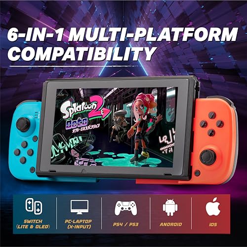 Image of NITHO Wireless Mobile Gaming Controller for iOS & Android Phones, PC, Tablets, Switch | Full Size Adjustable, Customizable Back Buttons, Joystick for Cloud Gaming, PS Remote Play, Arcade MFI Games