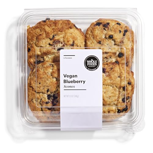 Whole Foods Vegan Blueberry Scone