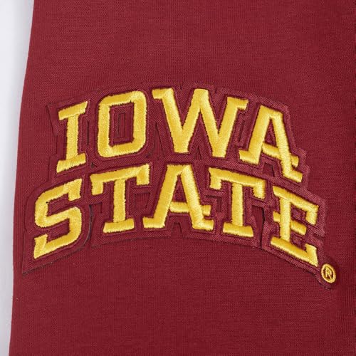 Image of Pro Standard Mens College Classic Chenille Cotton Double Knit Full Zip Hoodie