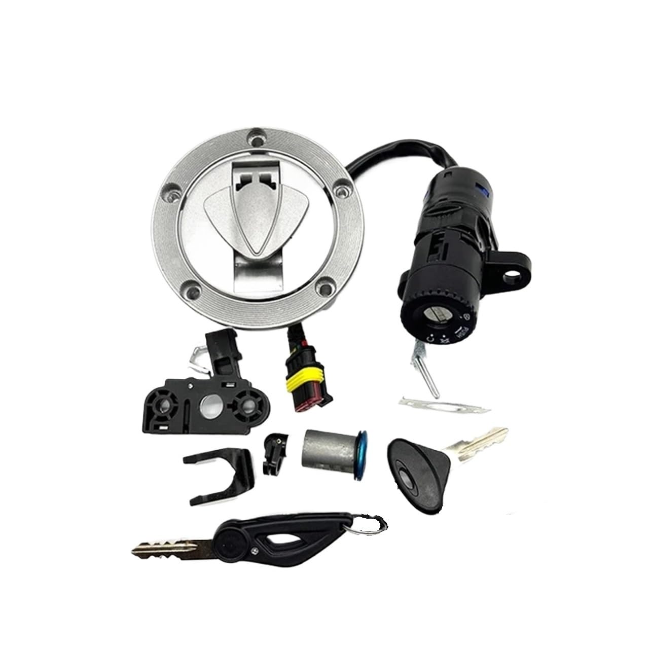 Interruptor De Encendido para BN150S BJ150-31 para Keeway RKF 125 Interruptor De Encendido Motocicleta Llave Conjunto Bloqueo Tanque Combustible