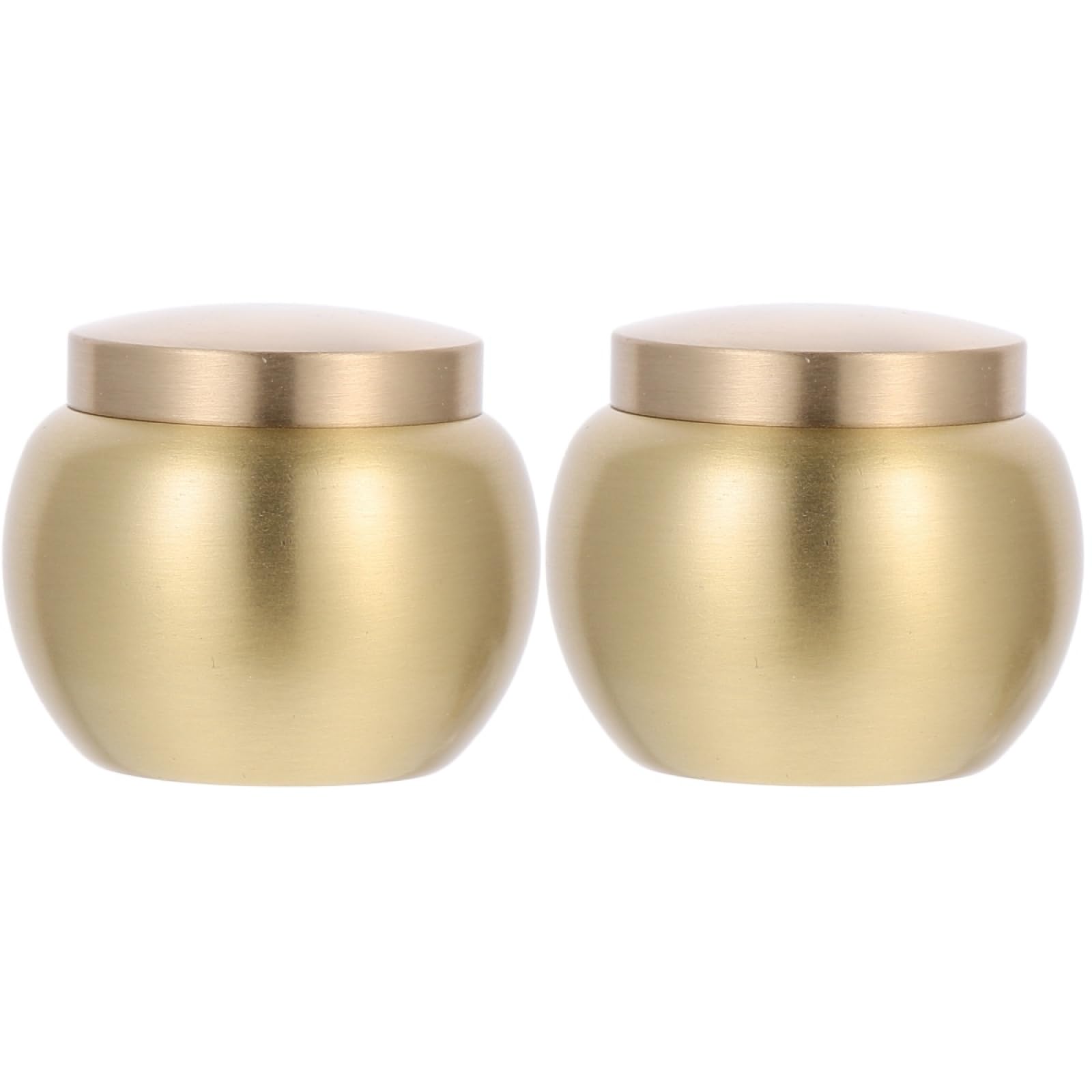 Abaodam 2 Uds Urna Pequeña para Cenizas Humanas - Mini Urna Decorativas Contenedor De Acero Inoxidable para Ceniza De Gato Memoria Duradera