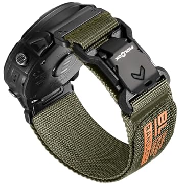 Bandletic Compatível com Garmin Fenix 6X Pro Band - Pulseira robusta de 26 mm com fivela magnética Fidlock em V para Fenix 8 51 mm/7X/7X Pro/6X/5X/5X Plus/3 HR/Tactix/Enduro/Instinct 2X/Quatix 3 6X 7X