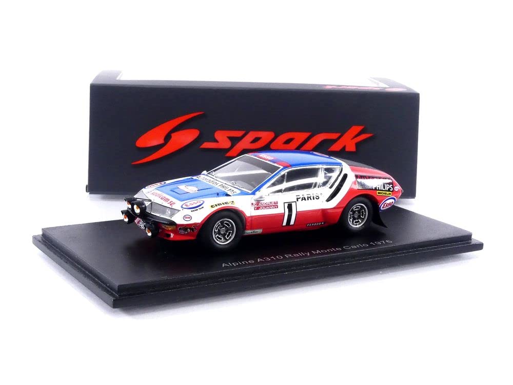 Amazon | ☆ スパーク 1/43 アルピーヌ A310 1976 ラリー モンテカルロ