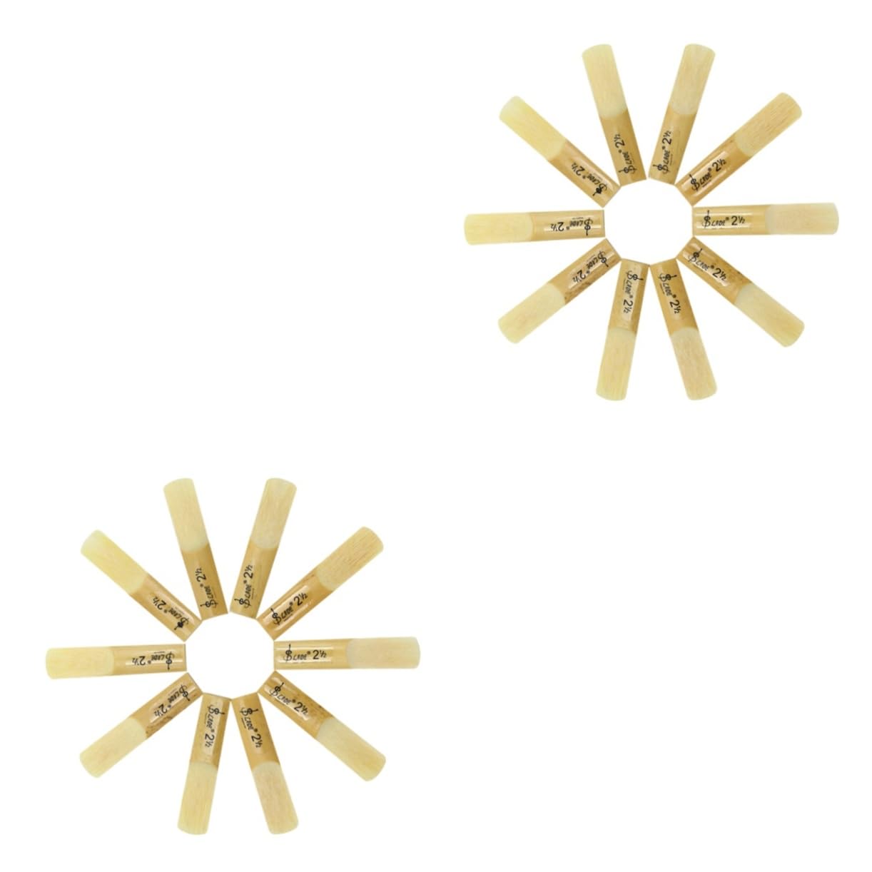 SUPVOX 20pezzi Ance Per Saxofono Accessori Bamboo Di Alta Qualità Con Scatola Di Conservazione Ottimo Suono e Design Pratico