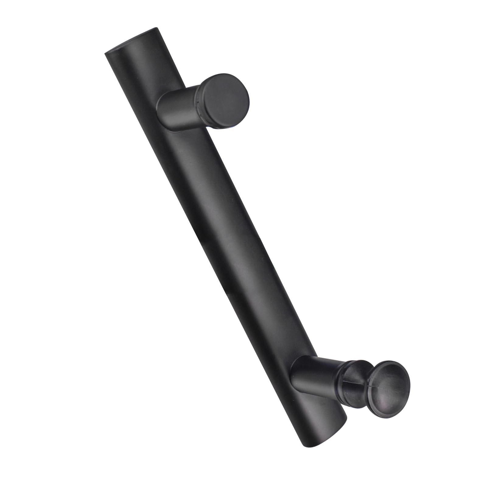 Cokritsm Shower Door Handle 130mm Black Slidng Door Handles with Inner Doorknobs - Image 3