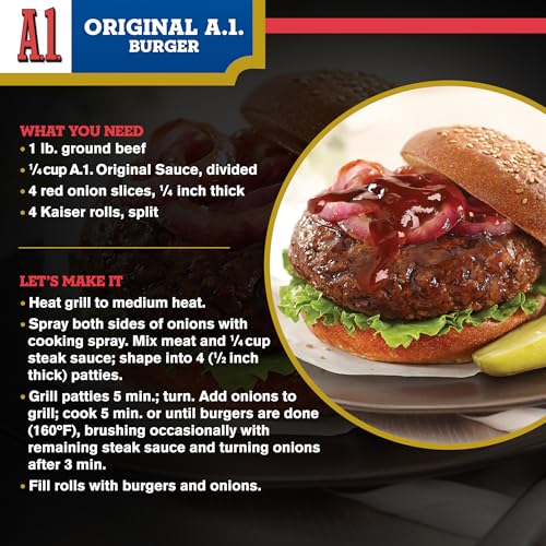 A.1. Original Sauce, 15 oz. Bottle - Thumbnail 5