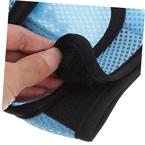 Image of FOMIYES Guinea Pig Harness Leash Set 2 Packs Small Animal Adjustable Pulling Rope Soft Cloth Pet Harness for Guinea Pigs Rabbits Hamsters Indoor Use