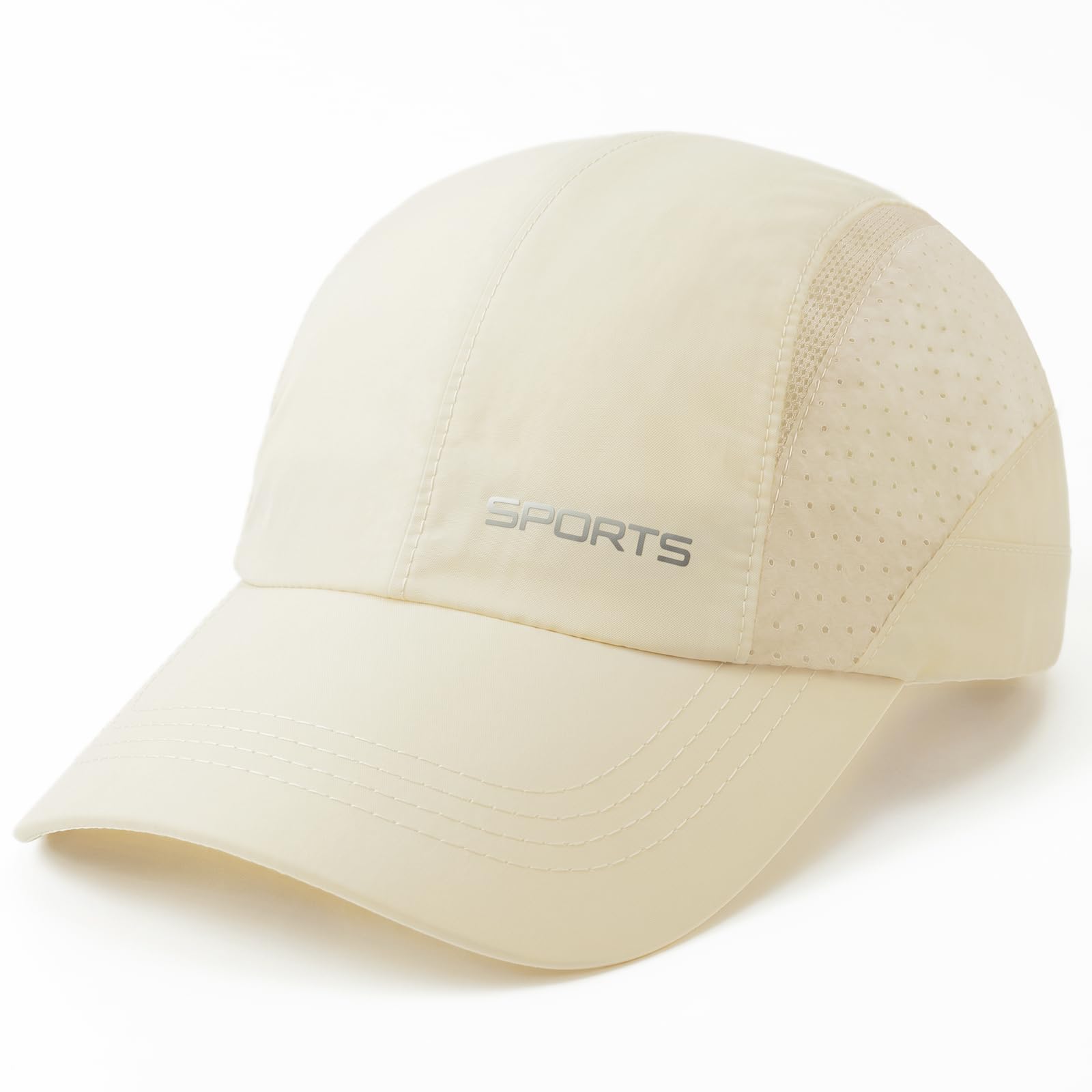 DRESHOW Baseball Cap for Women Men Quick Dry Breathable Mesh Sun Hat Adjustable Lightweight Sports Peaked Cap UPF 50+ Outdoor Hat for Golf Hiking Fishing