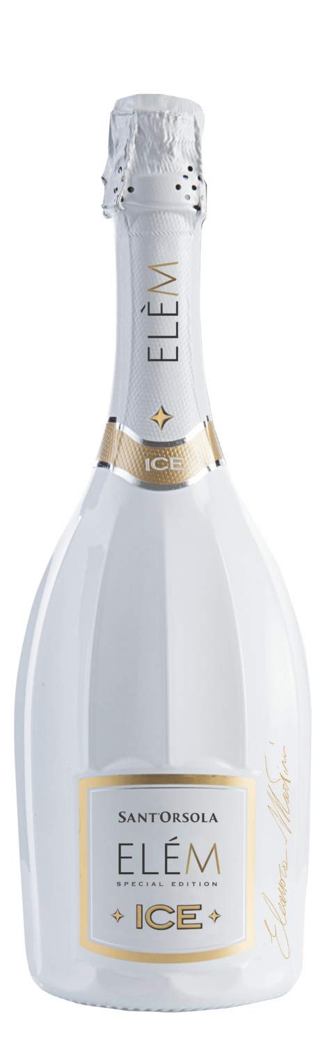 ELÃˆM ICE Demi-Sec Schaumwein Italien Wein Champagner (1 x 0.75l) (Packung mit 3)