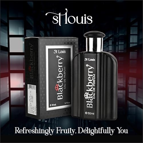 Image of St Louis Blackberry Original Eau De Parfum | For Men & Women | 50 ml Long-Lasting Fragrance | Ideal Gift for Birthdays, Anniversaries & Special Occasions | All-Season Perfume