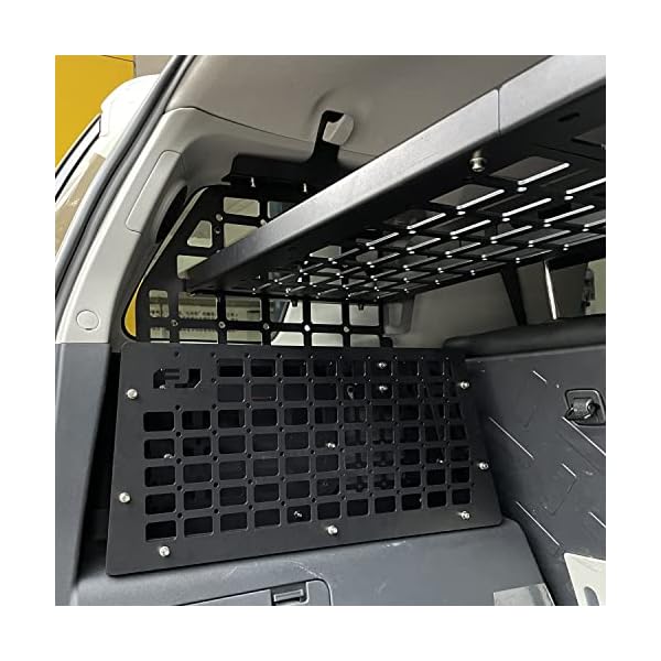 HIGH FLYING for Toyota FJ Cruiser (XJ10) 2007-2014 Car Accessories Modular Storage Molle Panel System Trunk Shelf Interior Luggage Carrier Rack Trunk Organizer (Whole Kit) - Image 4